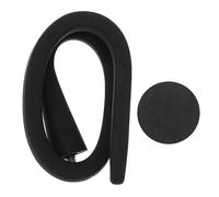 Cale de porte pour lave-linge à chargement frontal, anti-odeurs, noire, 43 x 6,6 x 6,6 cm, 1 pièce