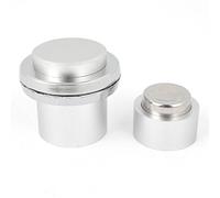 Cale de porte, tampon de protection de cale, butée de porte, base de gâche ronde en métal, support magnétique de porte, butée de porte 29 m_m x 20 m_m