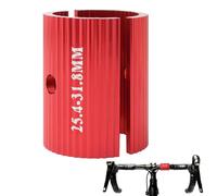 Cale de Potence de vélo Haute résistance en d'aluminium - Adaptateur de Guidon, composant de Conception ondulée, Dispositif d'espacement de Potence, Appareil de Montage précis | Mécanisme de