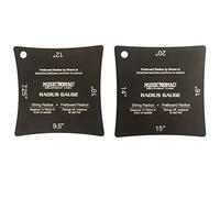 MusicNomad MN603 Precision Fretboard and String Radius Gauge Tool - 2 pc. Set - Outils pour instruments