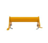 Cale de roue universelle jaune 275-425 mm - réglable pour dépanneuse & remorque, compatible plaques LOHR/aluminium, verrou mécanique Nord-Lock, sécurité transport maximale