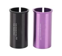 Cale de tige de selle en alliage d'aluminium, manchon réducteur léger, adaptateur de Tube de tige de selle pour le cyclisme et l'équitation, 2 pièces (27,2-30 mm)