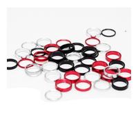 Cale D'entretoise De Vélo En Alliage Cnc,2,2 De Plateau De Vélo,1mm,2mm,3mm,5mm,5 Pièces - Type 3mm Black