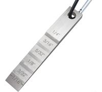 Cale d'espacement de tuyau en acier inoxydable, outil de montage de tuyauterie, outil de soudage, jauge étagée pour soudage et contrôle de la position des tuyaux