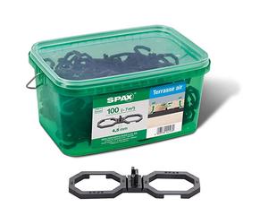 Cale d'interface Spax Air 4,5mm - BTE 100 PCS - 7m ²