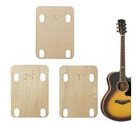 Cale en bois pour manche de guitare | Instrument à cordes précis, pour réparation de manche de guitare, pour musiciens luthiers, amateurs de musique, débutants, adultes, salle de classe, studio