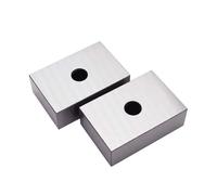 Cale étalon, 1-2-3 blocs assortis paire en acier trempé un trou (1 "x 2" x 3 ") ensemble fraisage de machiniste de précision