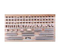 Cale étalon métrique, 83pcs / SET 1 GRADE 0 GAUGE DE NOUVELLES NABLAGE PLANIFER OUTILS DE MESURE DE MESURE(1 grade)