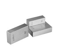 Cale étalon métrique, Bloc de jauge 87 Grade 0 Grade 1 Caliper Micromètre Micromètre Micromètre Tool Tool de bloc d'acier Bloc de jauge Standard Bloc de calibration(Level 1)