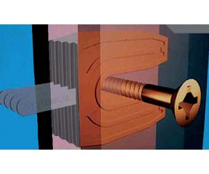 Cale fourchette 701 PRUNIER SAS - Neutre - 30x40 mm pour vis de Ø7 mm - Boite 1000 - SCJP701