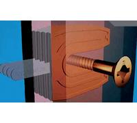 Cale fourchette 702 PRUNIER SAS - Neutre - 30x80 mm pour vis de Ø7 mm - Boite 1000 - SCJP702