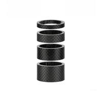 Cale Hauteur Guidon 5mm Ajustable Cale Hauteur Guidon 5mm Ajustable | pour fibre 3K légère, résistance maximale, finition mate élégante, compatible 28,6mm, pour vtt route(J-5/10/15/20mm)