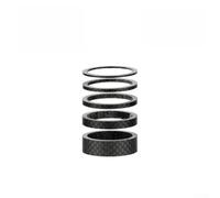 Cale Hauteur Guidon 5mm Ajustable Cale Hauteur Guidon 5mm Ajustable | pour fibre 3K légère, résistance maximale, finition mate élégante, compatible 28,6mm, pour vtt route(I-1/2/3/5/10mm)