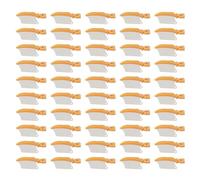 Cale Interdentaire Dentaire, Séparateur De Dents, 50pcs Cale dent interproximale Acier inoxydable résistant à la chaleur Cale dent interproximale Outil dentaire Matrix(M)