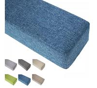 Cale-Matelas pour lit Queen/King, Lavable, Extensible, pour combler Les espaces latéraux et d'extrémité de Matelas, Bleu, 72 x 3 x 4 cm - Solution Confort Ultime