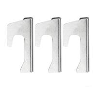 Cale Métal Four Pizza 3pcs Résistant Chaleur | Acier inoxydable, résiste haute température, pour surface lisse, pour idéal four pizza, nettoyage rapide