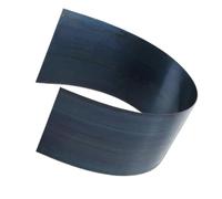 Cale métallique industrielle Courroie en acier au manganèse, tôle d'acier à ressort, plaque 65MN for le traitement des matériaux de bricolage, 1 pièce(2x200x500mm)