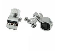 Cale Pied 1" 1,25" Moteur Autoroute Crash Bar Garde Repose-pieds Pince Support Caoutchouc Pour Chopper Bobber Café Racer