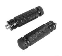 Cale Pied Arrière pour moto Confort Anti-Vibration 9.5cm Cale(Black) | Structure pour robuste, résistance pour usure, , chocs, pour passager arrière, durable