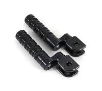 Cale Pied Moto Compatible Avec Pour Z750R 2011-2012 Pour Z800 Pour Z800E 2013-2016 Repose-pieds Réglables Pour Moto Pédales Avant(Type 2 Black)