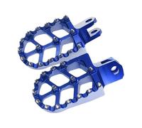 Cale Pied Moto Compatible Avec Suzuki Pour DR-Z 400E 2000-2007 Pour DR-Z 400S 2000-2024 Pour DR-Z 400SM 2005-2024 Repose-pieds Moto(Blue)