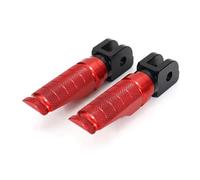 Cale Pied Moto Compatible Avec Yamaha Pour XSR700 XTRIBUTE 2019 Pour XSR900 2016-2019 Pour XJ6 2009-2016 Repose-pieds Avant Moto Pédales(Red)
