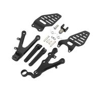 Cale Pied Moto Compatible Avec Yamaha Pour YZF-R6 2006 2007 2008 2009 2010 2011 2012 2013 2014 2015 2016 Ensemble De Supports De Repose Pieds Avant Pour Moto Accessoires(Black)