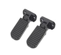 Cale Pied Moto Cross Pour Vélo Électrique Moto Pédale De Remplacement 2 Pédales Pliables En Métal Repose-pieds Arrière Antidérapant