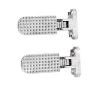 Cale Pied Moto Lot De 2 Repose-Pieds Arrière pour Vélo Électrique À Dégagement Rapide pour Scooter VTT Pédales Repose-Pieds