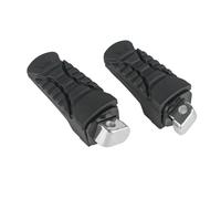 Cale Pied Moto pour BMW pour GS1250 pour R1250GS pour ADV Support Repose-Pieds Couvercle en Caoutchouc Repose-Pieds Passager Arrière Repose-Pieds(One Set)