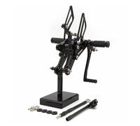 Cale Pied Moto pour CBR150 CBR150R CBR125 CBR 125 2004 2005 2006 2007 2008 2009 2010 Inversé Repose-Pieds Arrière Réglable Pédales Repose-Pieds(1)