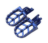 Cale Pied Moto Pour CR125 Pour CR250 2002-2011 Pour CRF150R 2007-2024 Pour CRF250R 2004-2024 Repose Pieds De Moto Repose Pieds Pédales Plaque Accessoires(Blue)