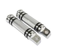 Cale Pied Moto Pour Touring Pour Dyna Pour Softail Repose-pieds 25MM 32MM Crash Bar Joint Torique Pinces Montage D'autoroute Repose-pieds Moto(Foot Rest)
