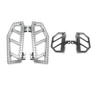 Cale Pied Moto Pour Touring Pour Softail Pour Pour Street Pour Bob Moto Avant Arrière Conducteur Passager Marchepieds Avant Arrière Repose-pieds Repose Pieds Pièces Modifiées