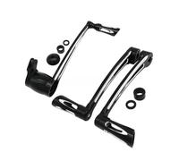 cale Pied Moto Repose-Pieds Pédales Kit Pédales Bras Frein avec Levier Changement Talon Et d'orteil Moto, Chevilles Manette Vitesse pour pour Touring FLT FLHX FLHT FLHR FLTR 2008 - 2018