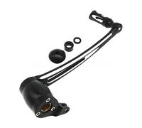 cale Pied Moto Repose-Pieds Pédales Kit Pédales Bras Frein avec Levier Changement Talon Et d'orteil Moto, Chevilles Manette Vitesse pour pour Touring FLT FLHX FLHT FLHR FLTR 2008 - 2018