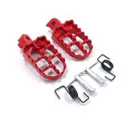 Cale pied Moto repose-pieds Rouges pour Yam&aha TW200 PW50 PW80 CRF50 CRF70 KX65 KLX110