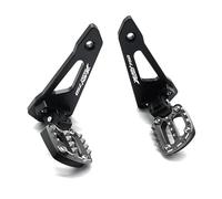 Cale Pied Moto Utilisation adaptée for HONDA X-ADV 750 X ADV 750 XADV750 XADV 750 2021-2023 accessoires de moto repose-pieds arrière pliants repose-pieds passager Repose Pied Moto (Color : Logo Titan