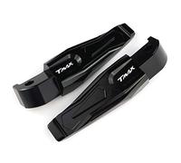 Cale Pied Moto Utilisation adaptée for YAMAHA TMAX 530 2012-2019 500 2001-2011 Tmax Tech Max 560 repose-pieds de passager arrière pédale(Black)