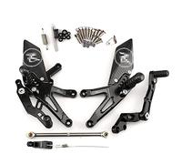 Cale Pied Pour CB650R CBR650R CB650F CBR650F CBR 650R Ensembles Arrière Augmenter Pédale Réglable Commandes Reculées Repose-pieds Levier De Changement Vitesse Kit Frein