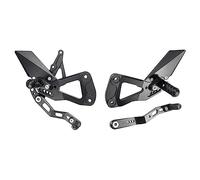 Cale Pied Pour GSX-R1000 17-21 GSXR GSX-R 1000 Ensembles Arrière Augmenter La Pédale Commandes Reculées Réglables Repose-pieds Levier De Vitesse Frein