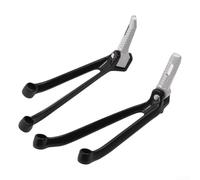 Cale-Pied pour moto Passager pour robuste pour bmw pour hp4 K42 2011-2014 | Aluminium , finition noire mate, compatible pour bmw K46, conception légère et robuste
