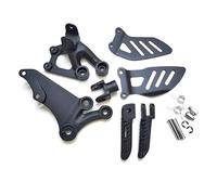Cale Pied Pour S&uzu-ki GSXR600 GSXR750 Pour G&SXR 600 Pour G&SXR 750 Pour G&SX-R600 Pour G&SX-R750 K6 K7 K8 K9 2006-2008 2009 2010 Ensemble Repose-pieds Avant M&oto Repose Pieds Pegs