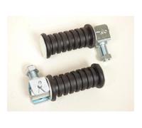 Cale pied rond pour moto mobylette cyclo adaptable universel M12 - KYOTO - Noir