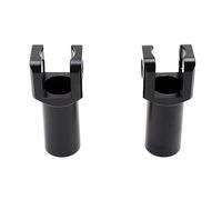 Cale Pied Support De Repose-pieds Pour Passager Moto 2,25quot; Kit Chape Pour Softail Pour Fatboy Heritage FXST 2000-2006