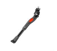 Cale-Pied Vélo Ajustable 30-34cm Anti-Dérapant | Alliage aluminium pour premium, réglable en hauteur, mat, montage axe pour avant/arrière, confort optimal(Black)