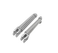 Cale Pieds Moto Compatible Avec Yamaha Pour YZF Pour R6 2003-2020 Pour YZF R6S 2003-2009 Repose-pieds Avant Moto Repose-pieds Support(Silver)