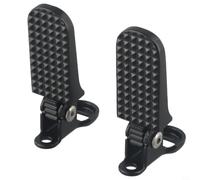 Cale-pieds Vélo Électrique Antidérapante pour VTT | Alliage aluminium léger, design pliable, gain de place, , montage rapide