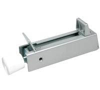 Cale-porte à pédale pour porte lourde 60 kg verni argent IBFM 235