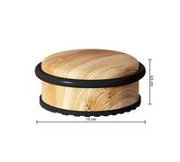 Cale-porte à Profil Bas en Bois Naturel Lock' Dis